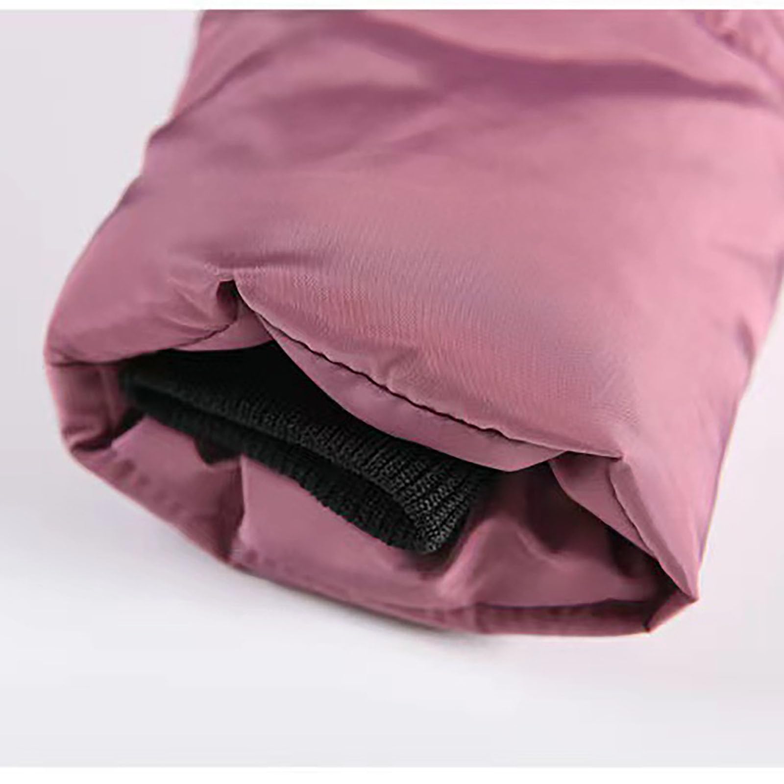 Generisch Giacca invernale per neonati maschi lunga plus ispessimento stile straniero femminile moda piumino imbottito giacca invernale felpa donna senza fodera calda, Lilla, 9-10 Jahre