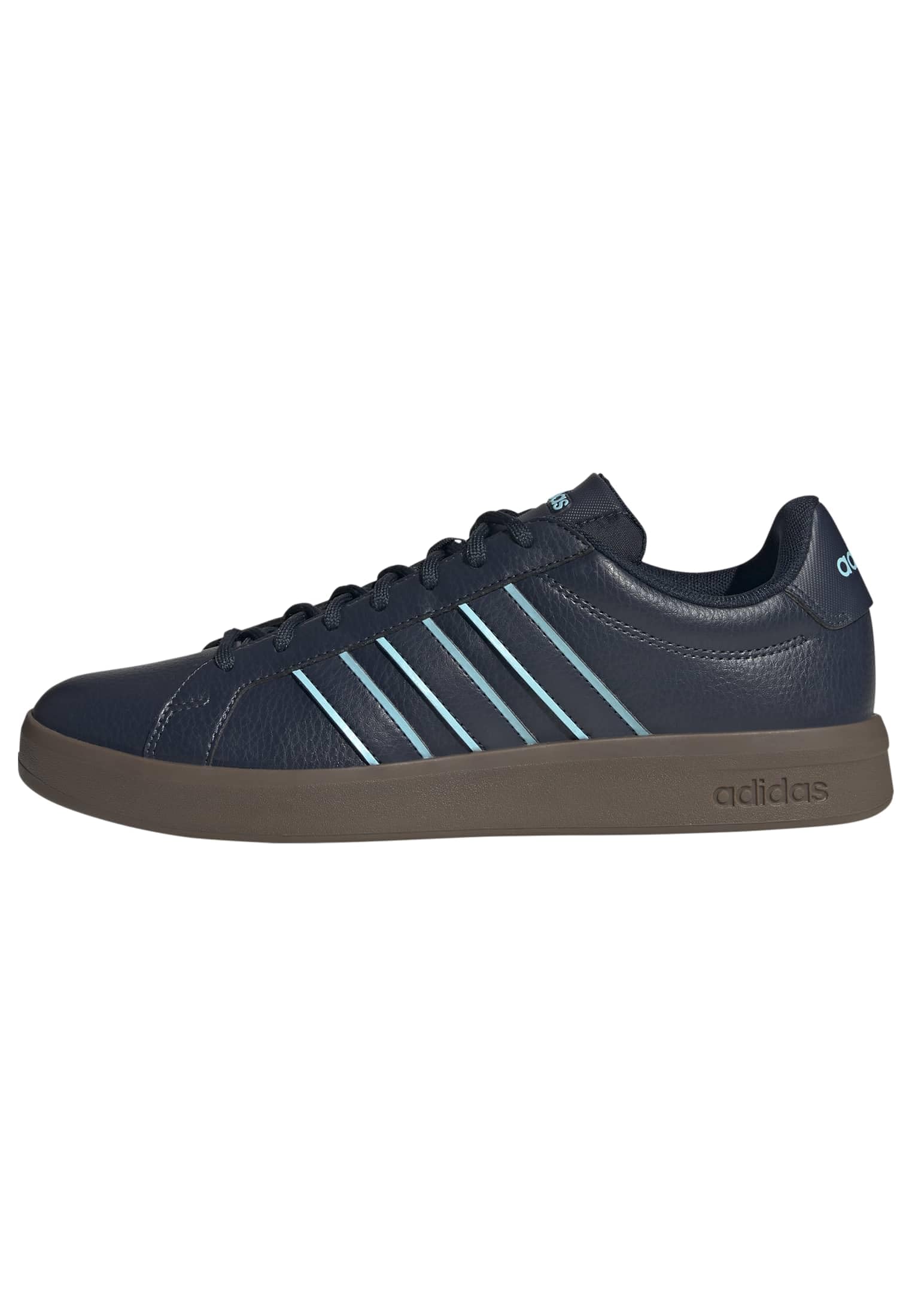 adidas Men's Grand Court Base 3.0 Shoes, Legend Ink/Icey Blue/Legend Ink, 9.5 UK