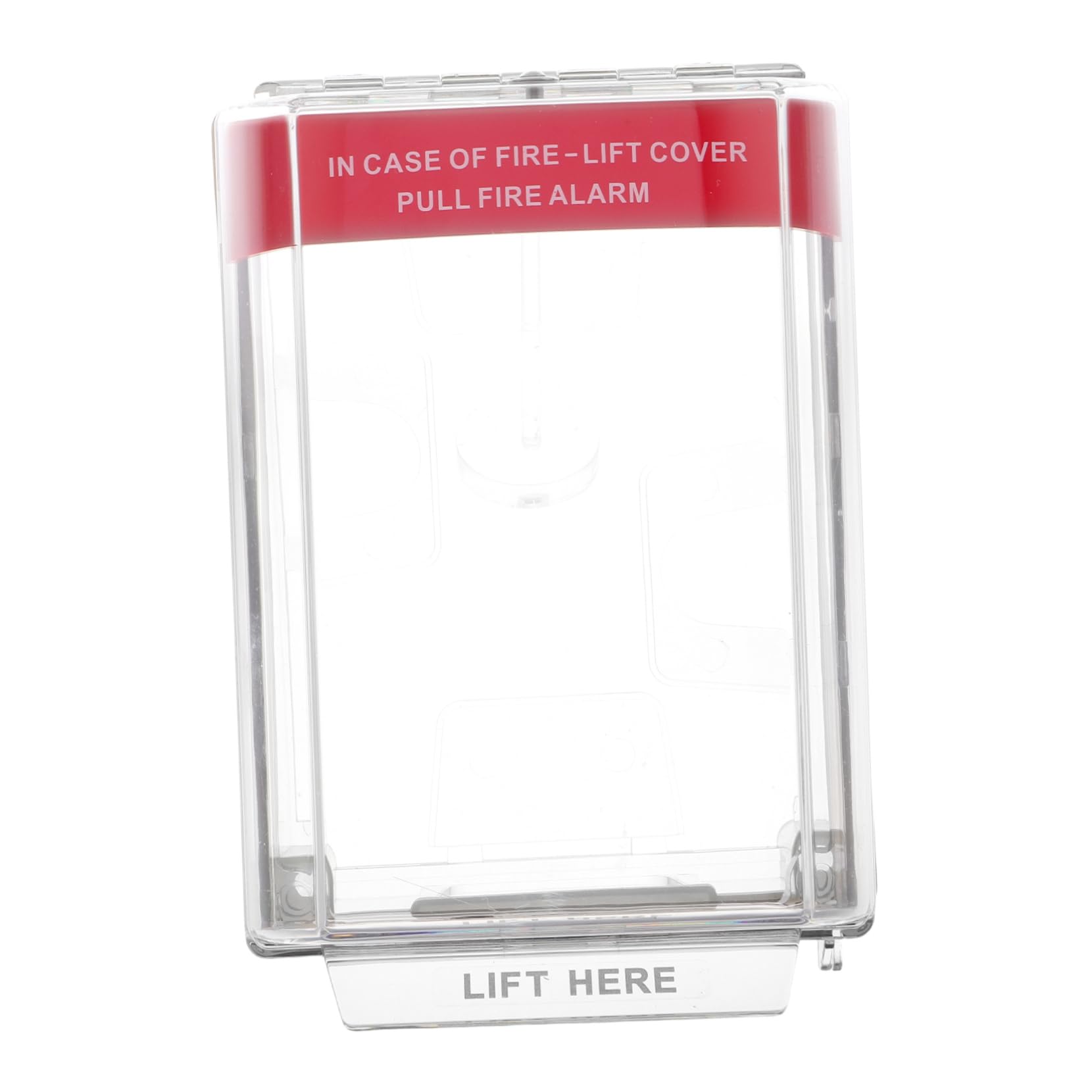 LIFKOME Cubierta Protectora de Plástico para Interruptor de Alarma Manual de Incendios, Cobertura Total, Instalación Fácil, Mantiene la Limpieza