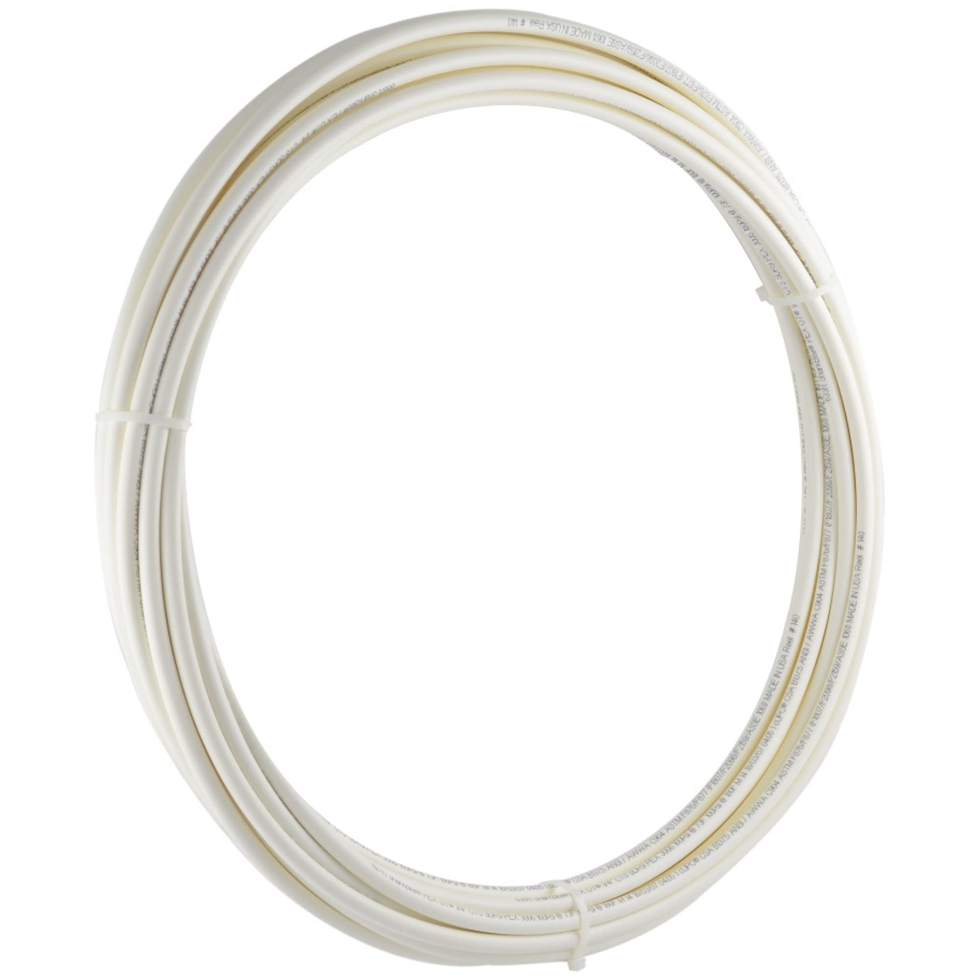 Buy SharkBite 1/4 Inch x 50 Feet White PEXB, PEX Pipe Flexible Water