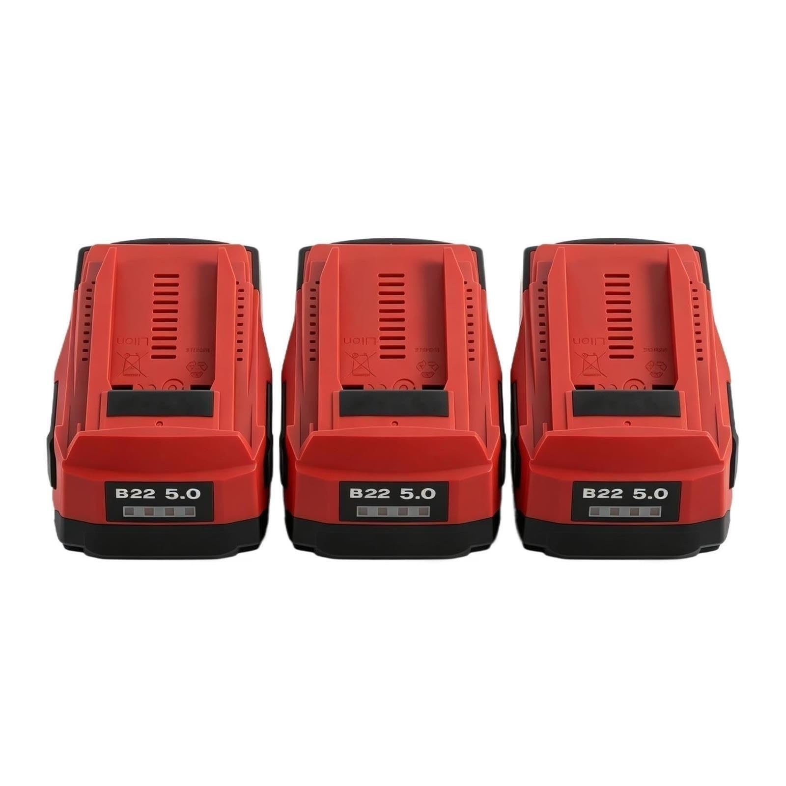 Batterie Au Lithium for Outils sans Fil 5000mAh, Compatible avec Hilti