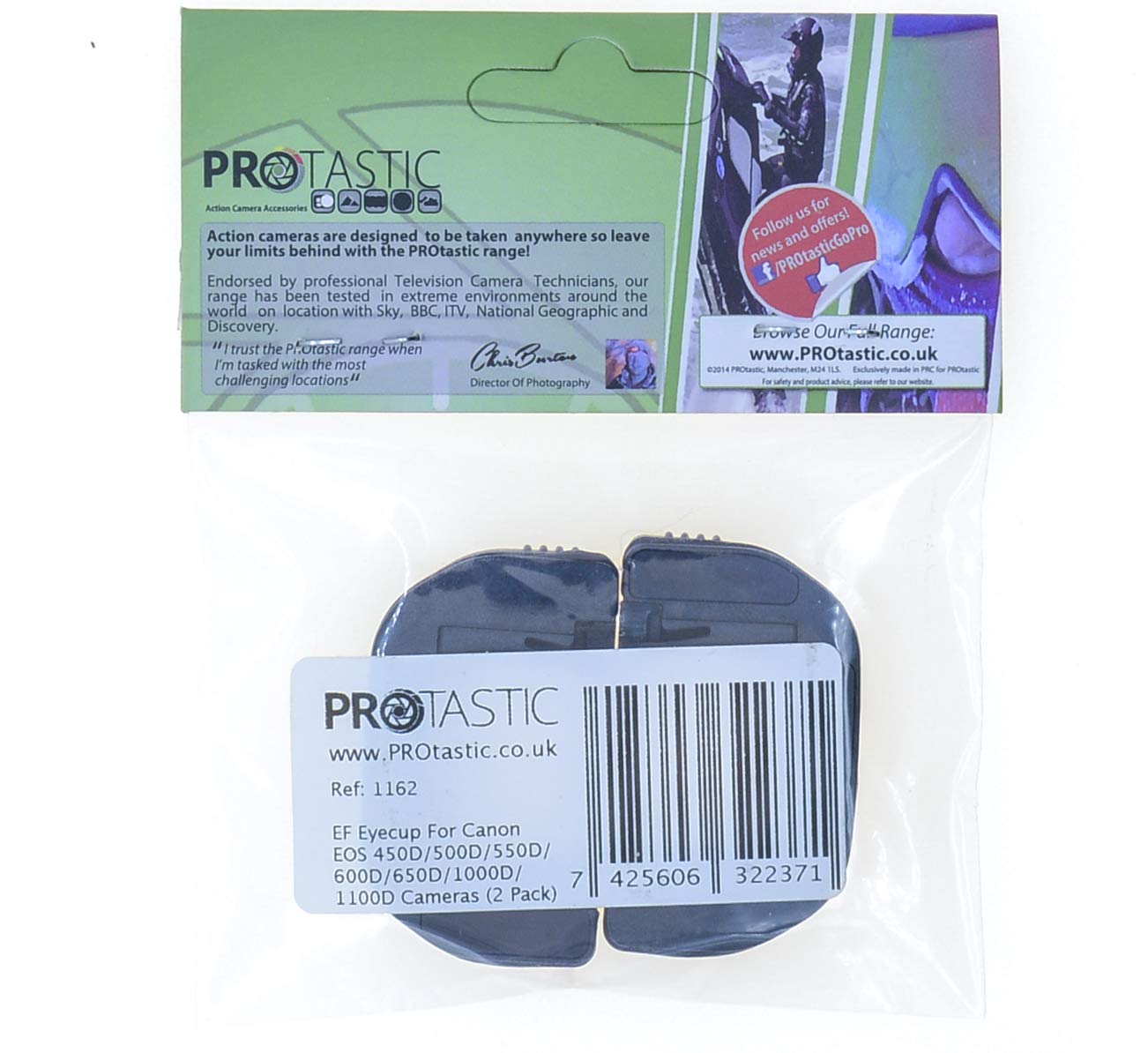 Oculare Mirino Reflex 3 Oculari In Gomma Per Canon EF - Compatibili Con 77D, 100D, 600D, 800D E Altri Modelli Oculari Gomma Canon - Foto 5