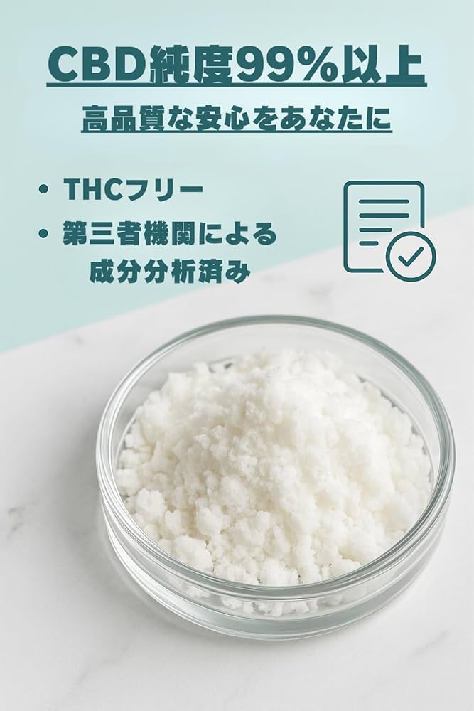 【CBNアイソレート 10g】純度99%以上／欧州産／新基準 Amazon.co.jp: 【食品等輸入届出済み】 CBN アイソレート