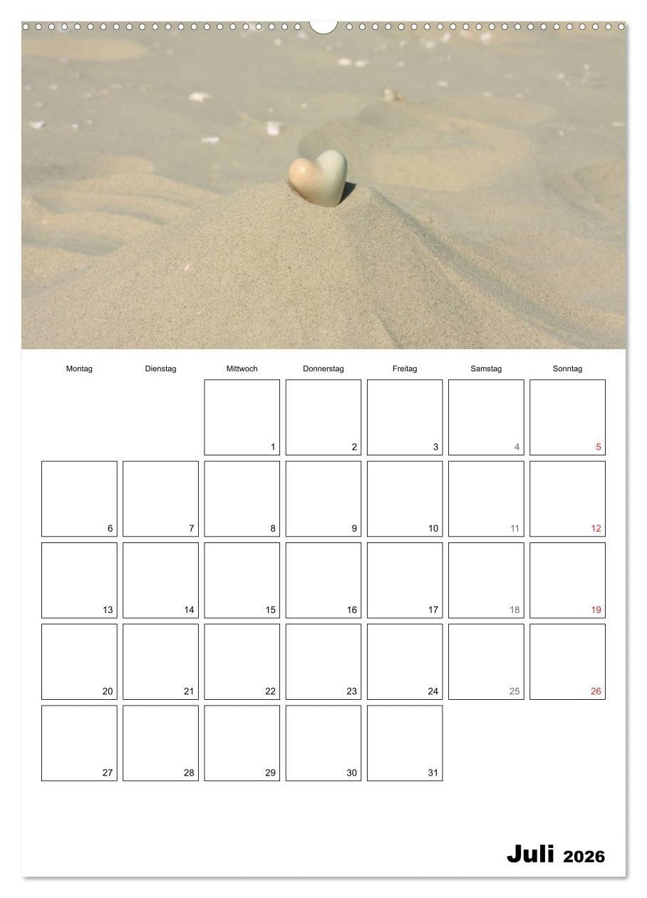 Ein herzliches Jahr (hochwertiger Premium Wandkalender 2026 DIN A2 hoch), Kunstdruck in Hochglanz: Ein Kalender-Schmuckstück für die ganze Familie (CALVENDO Lifestyle)
