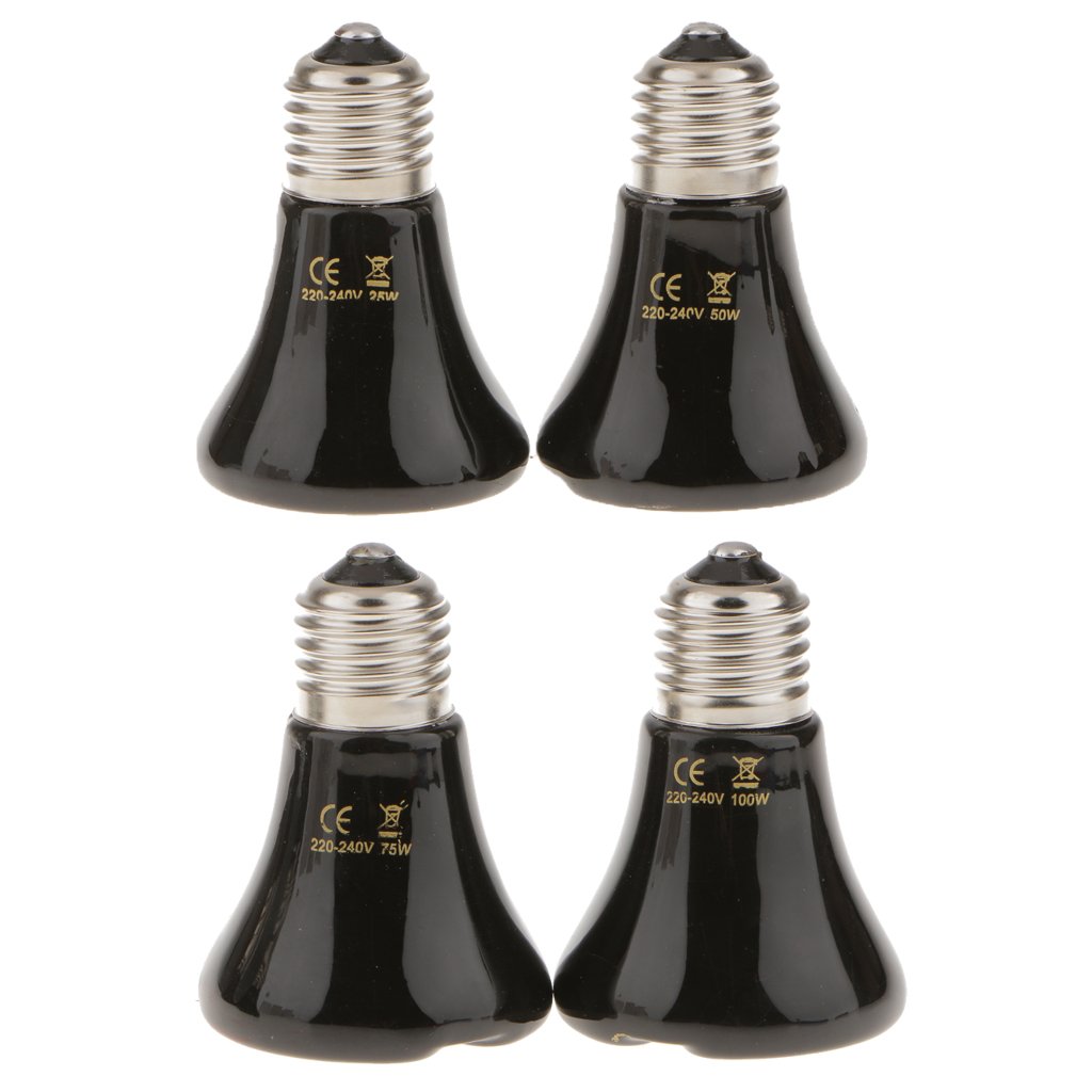 Infrared Ceramic Emitter Heat Light Bulb Lamp for Reptile Pet Brooder 100W-image-41