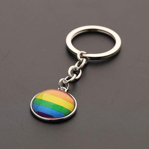 Miniatura 7 de CHOORO Gay Pride Gift LGBT Llavero Rainbow Pride Llavero LGBT Joyería Bisexual Regalo Orgullo Transgénero Regalo