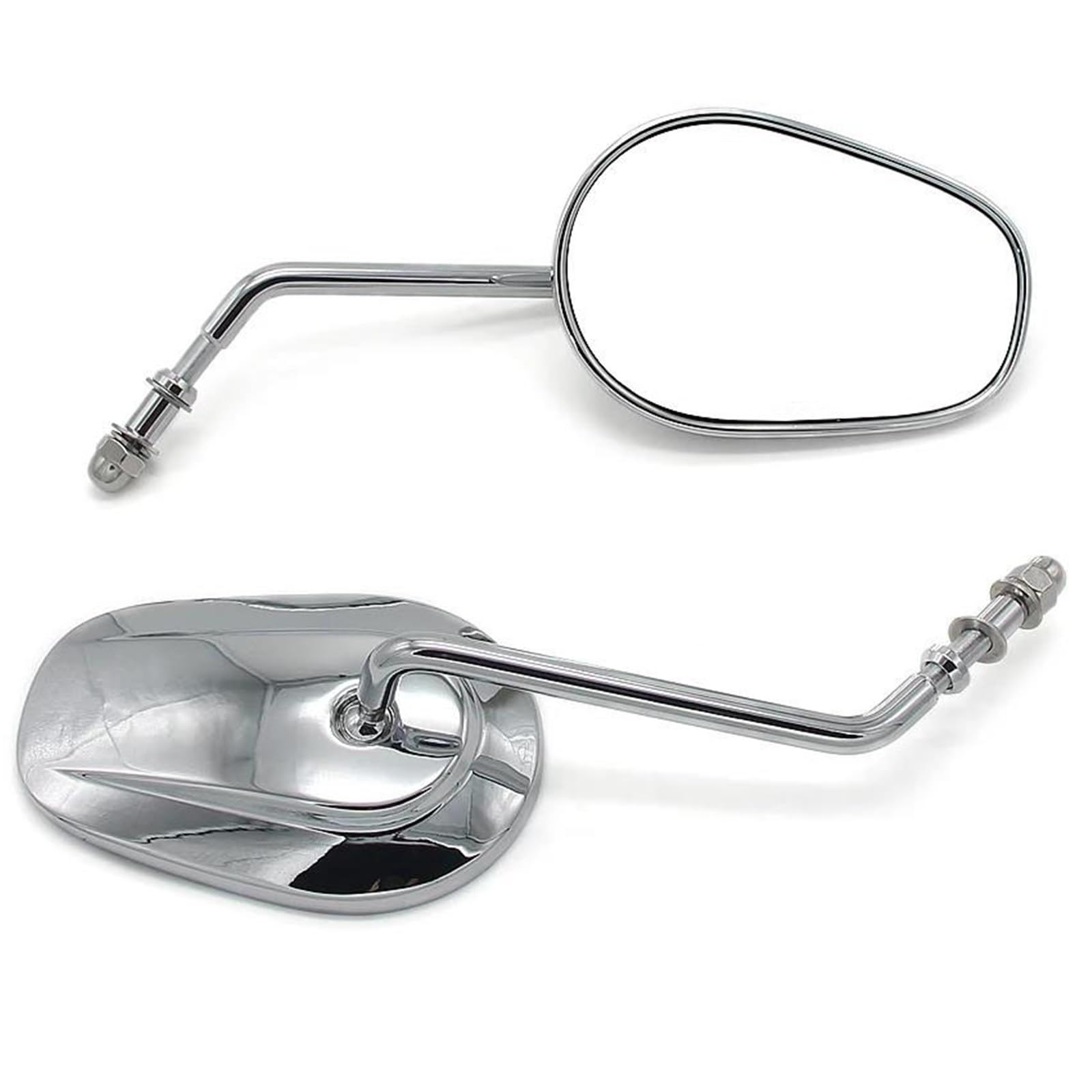 Rétroviseurs 8mm au fini chromé premium pour customiser votre Harley Davidson Sportster XL