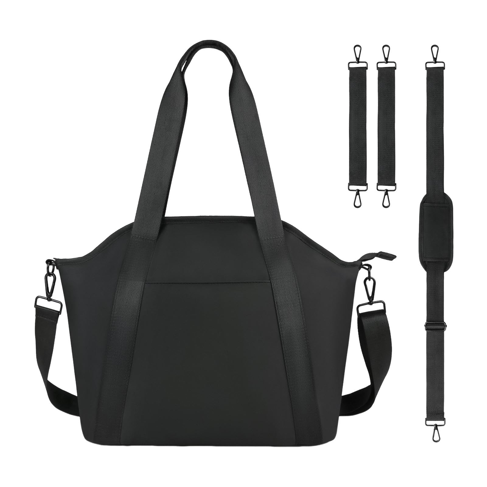 Borsa per pannolini per passeggino, borsa per pannolini da donna | portabottiglie per latte impermeabile, borsa per pannolini con portabottiglie di latte per mamma, grande capacità per salviet