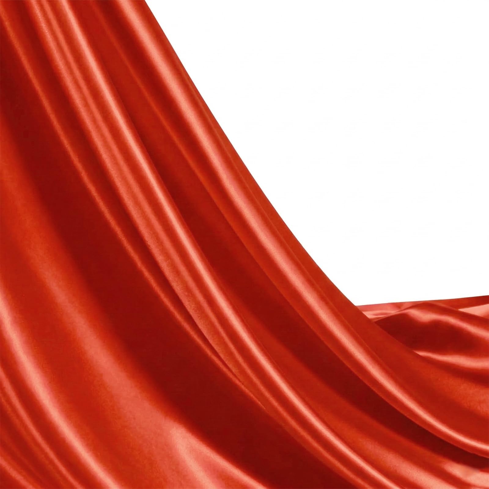 Satin Fabric (Red, 2 Yard pre Cut)