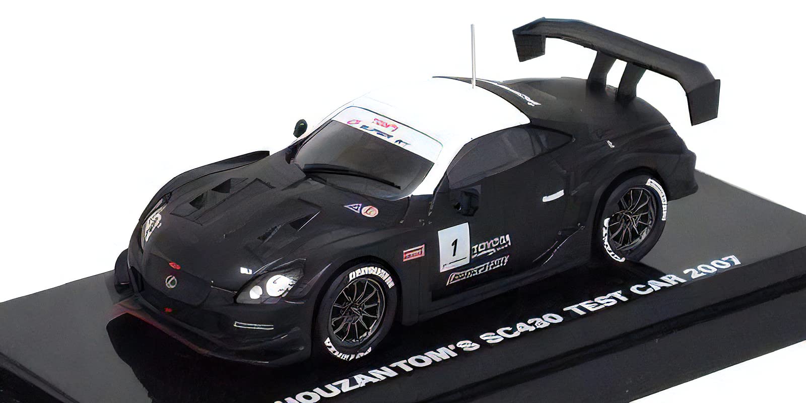 Amazon | 京商オリジナル 1/64 宝山トムス SC430 2007 TEST CAR 完成品