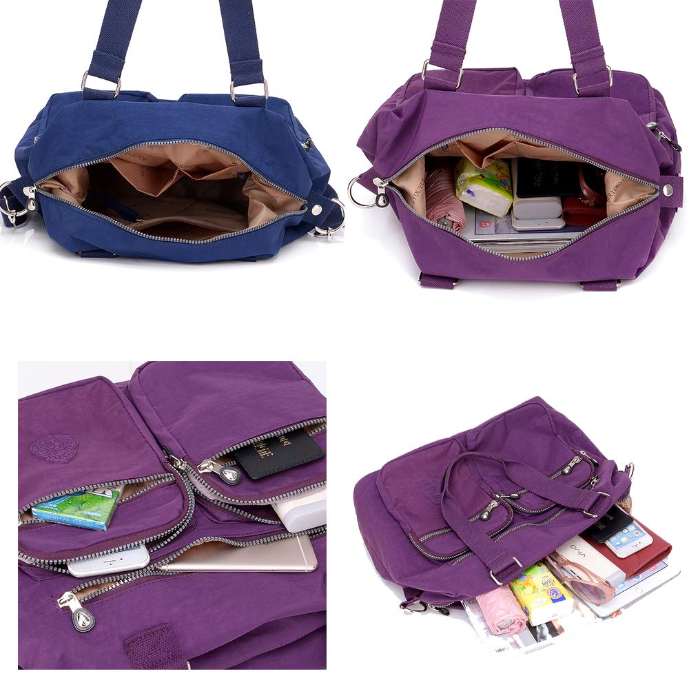 Casual Borsa a mano da Donna con Tracolla Borse a Spalla Messenger per le Signore Grigio