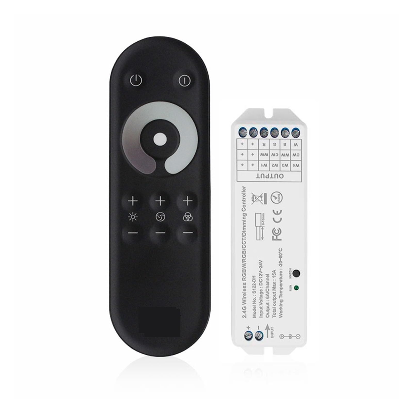 RF2.4G Full-Touch-Dimmer-Controller, einfarbige LED-Dimmer, einfarbige