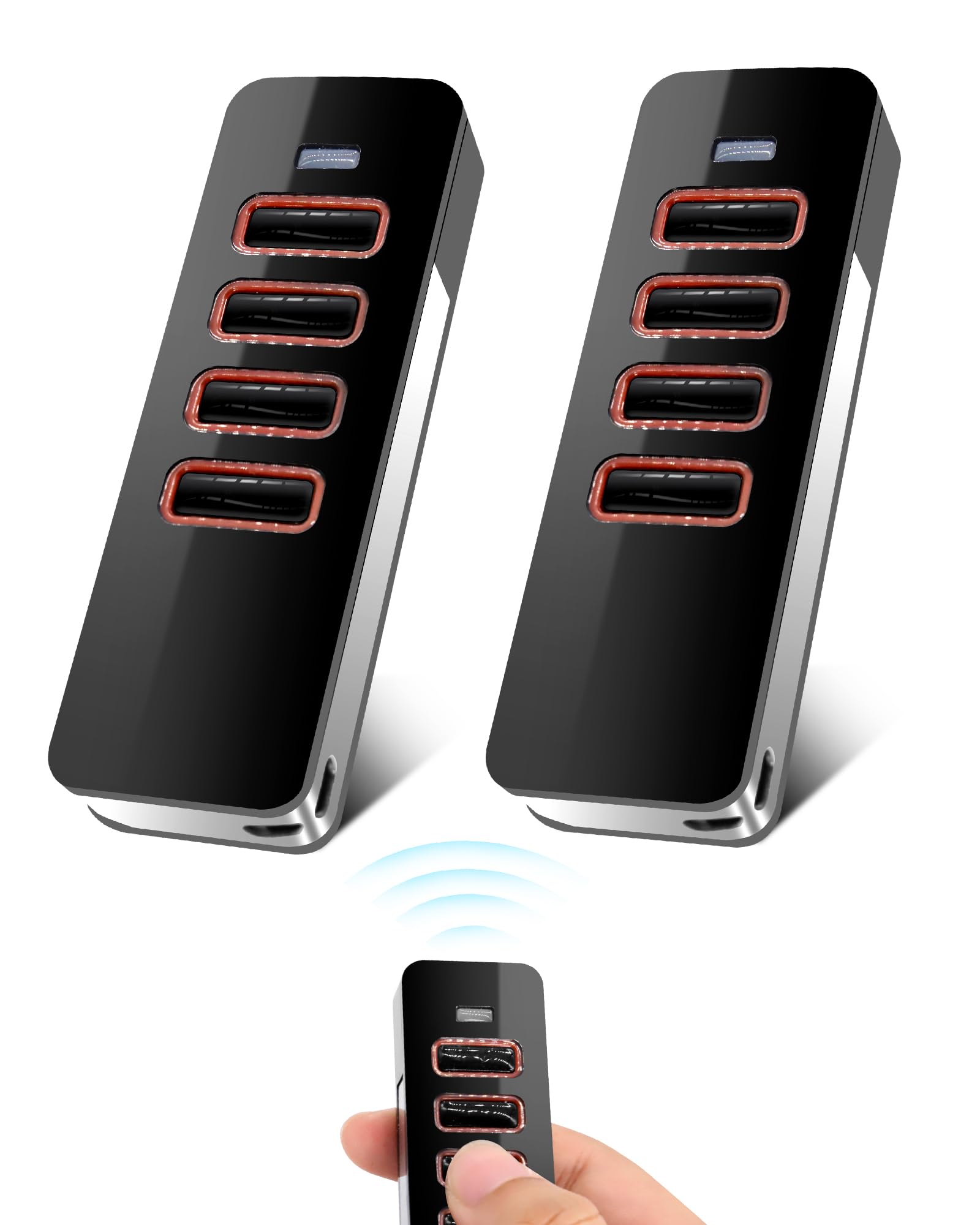 868Mhz Telecomando Cancello für Sommer 4018V000, Telecomando Porta Garage für Sommer 4018 Pearl, 4 Tasti, Rollencode, 4015862001900 Telecomandi Cancello (2pcs)