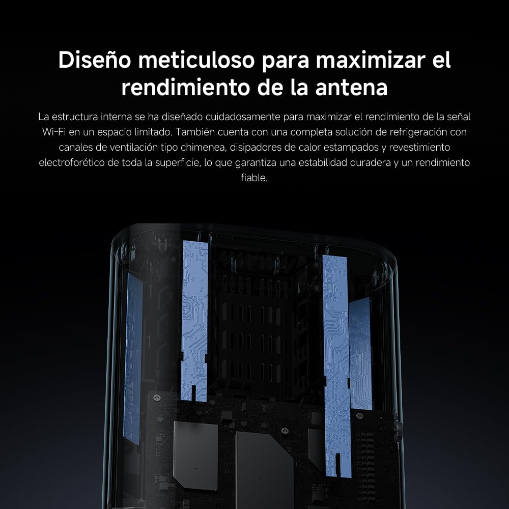 Router WiFi7 BE3600 - Puerto 2.5G, Mesh WiFi, BLE, Conexión Multi-Dispositivo con Baja Latencia