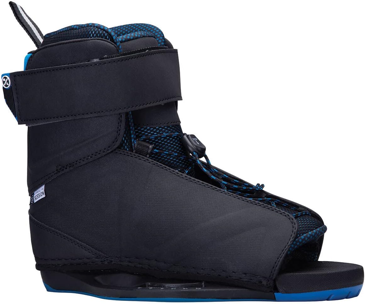 Hyperlite Session Mens Wakeboard Bindings Black/Blue (7-10.5)