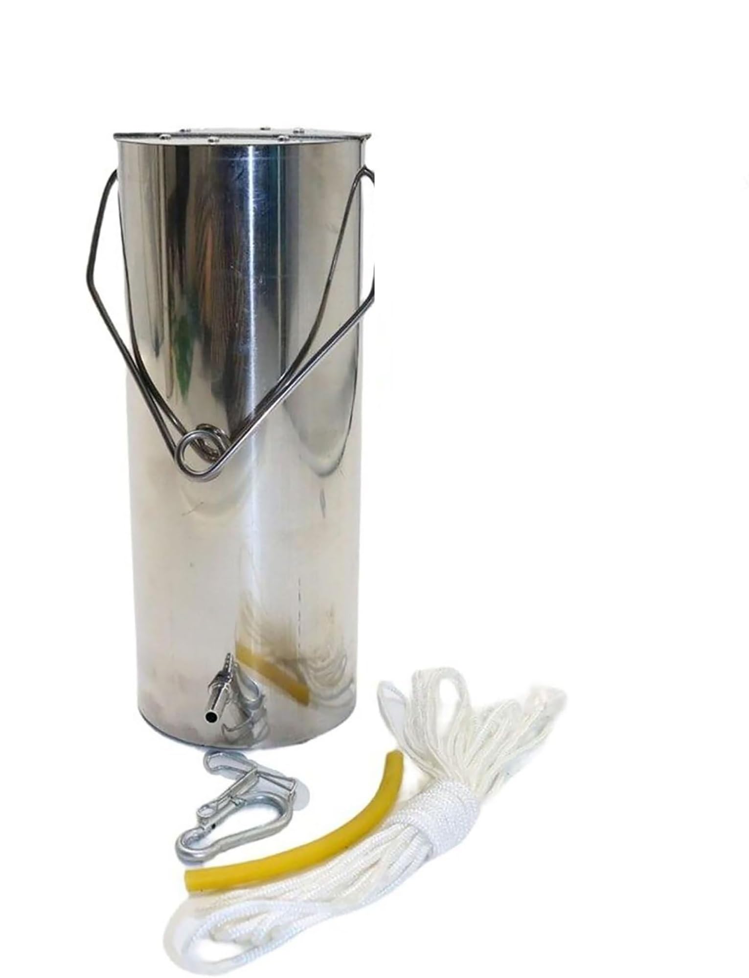 Water Quality Sample Collection Water Sample Bottle Sampling Bucket Sewage Deep Water Collector 304 Stainless Steel Water Sampler(0.5l)