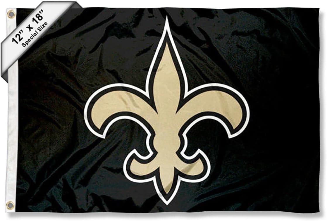 New Orleans Saints Boat and Golf Cart Flag