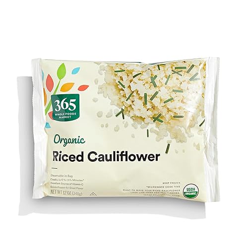365 by Whole Foods Market, Organic Riced Cauliflower, 12 oz, (Frozen)
