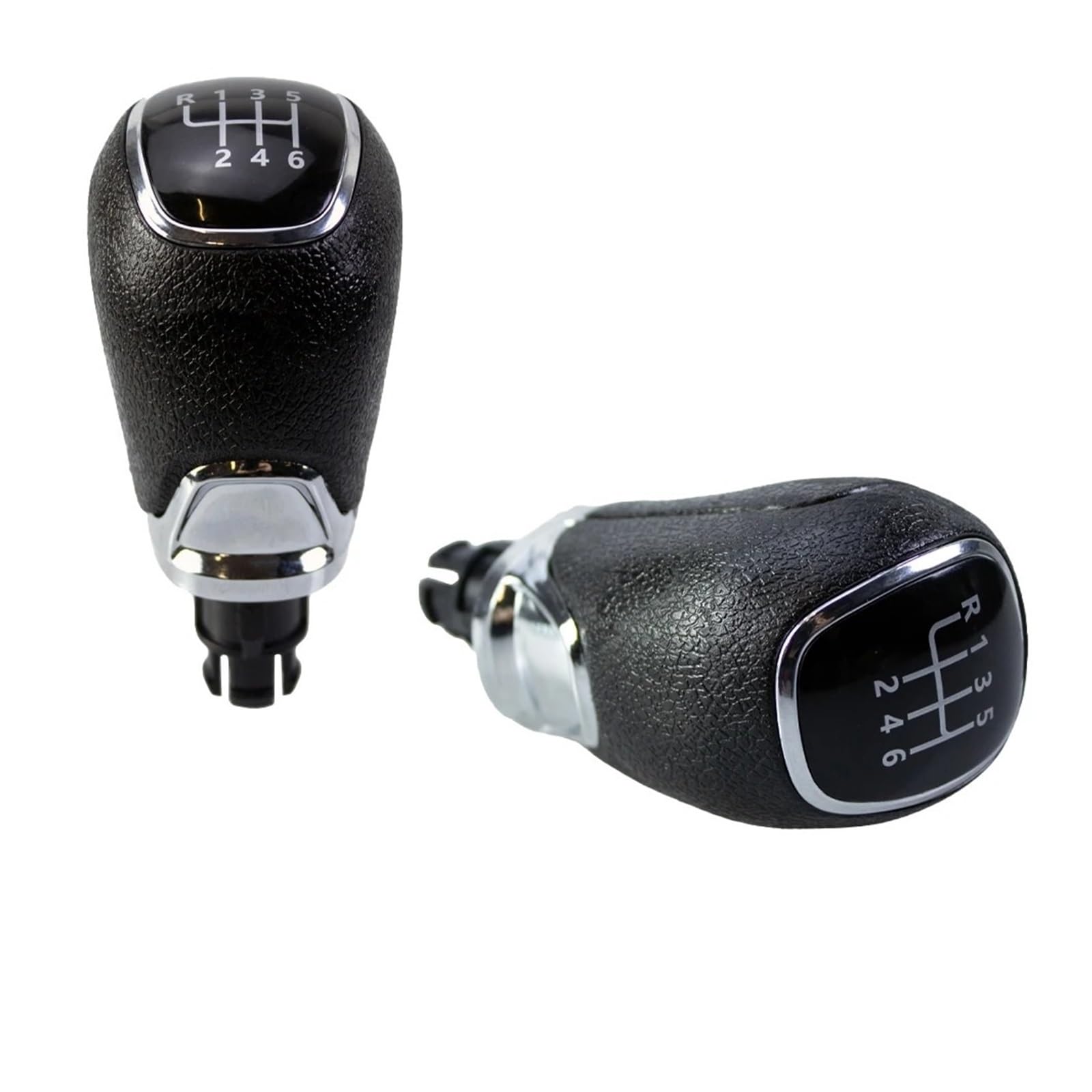 MKGKACVCPT Manual Shifter knob for Skoda for A7 Manual 5/6speed Transmission Shifter Handle Head Product Gear Shift Knob(Black 6 Speed)
