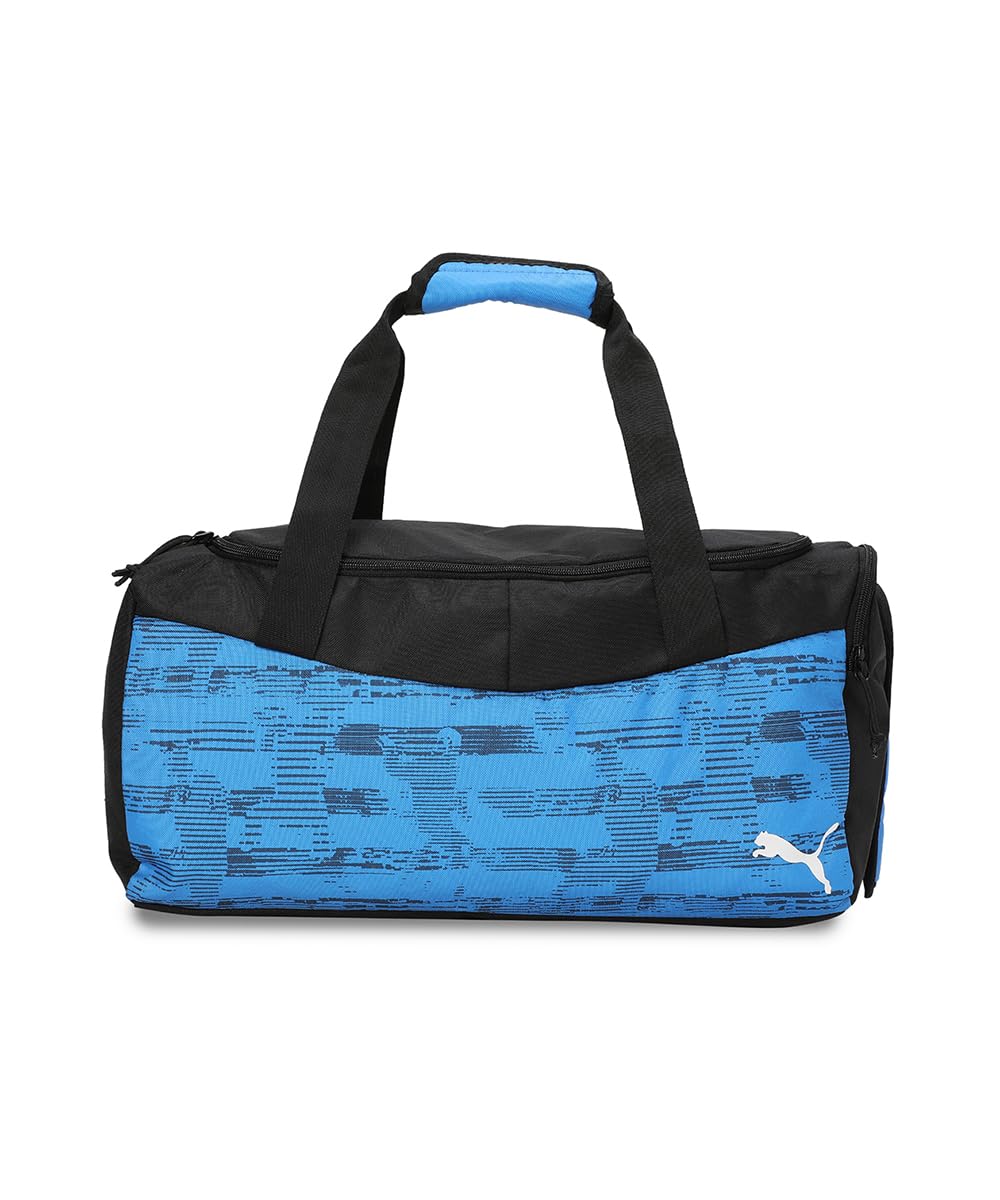 puma Unisex-Adult Polyester Individualrise Small Duffle Bag Bag Ind, Ignite Blue-Black (9177802), 47 Cm-picture-30