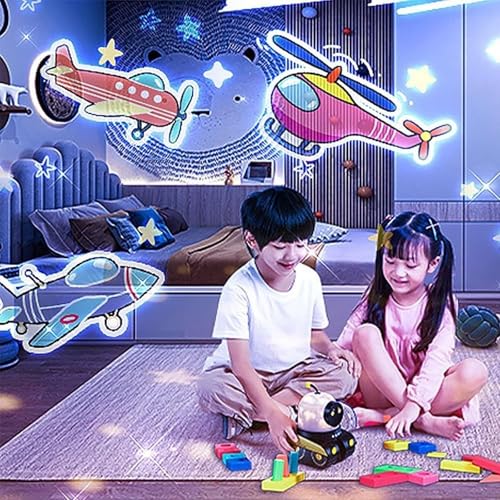 Lámpara Proyector Infantil de Mesa con 21 Patrones y Rotación 360° miniatura 5
