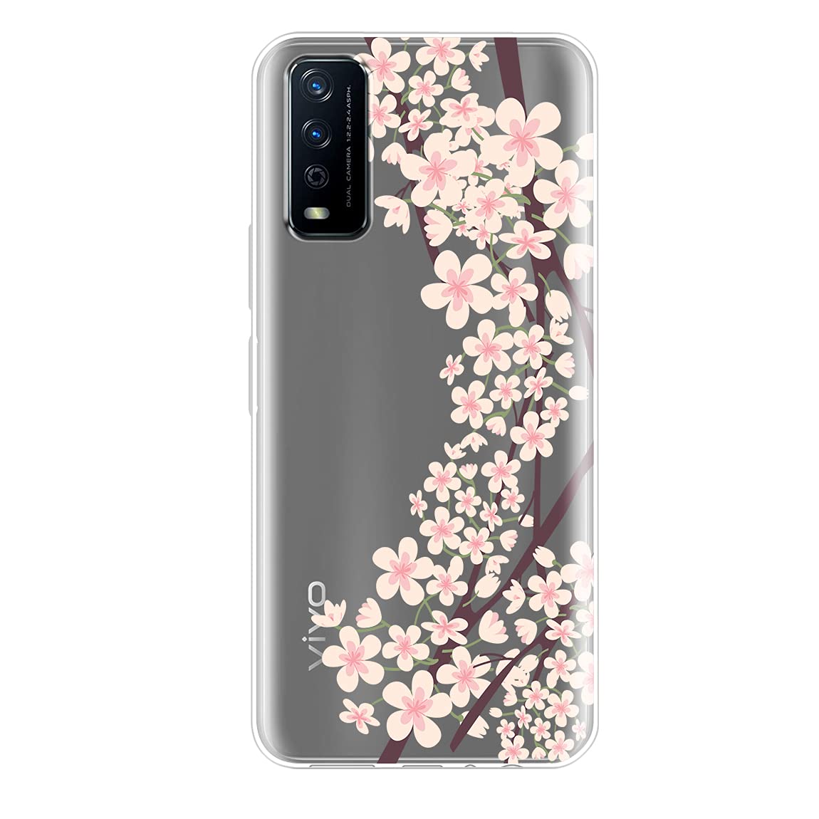 Fashionury Shockproof Printed Back Cover Case for Vivo Y20 / Vivo Y20i / Vivo Y20A / Vivo Y20G / Vivo Y20T / Vivo Y12s / Vivo Y12G (Transparent) -V041 (B09651HSDL) Amazon Price History, Amazon Price Tracker