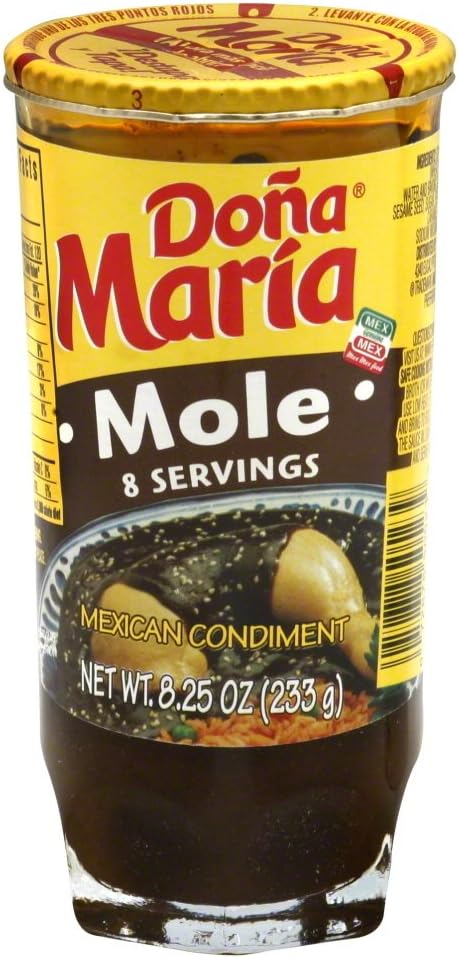 Dona Mara Mole Sauce 8.25 Ounce Jar