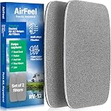 Premium RV AC Return Air Vent Filters - 12.75″x 5.625″ Ducted Filters Replacement for Jayco, Entegra, Montana - Intake Air Vent Filter for Camper, Motorhome, Travel Trailer, Fifth Wheel (2 Filters)