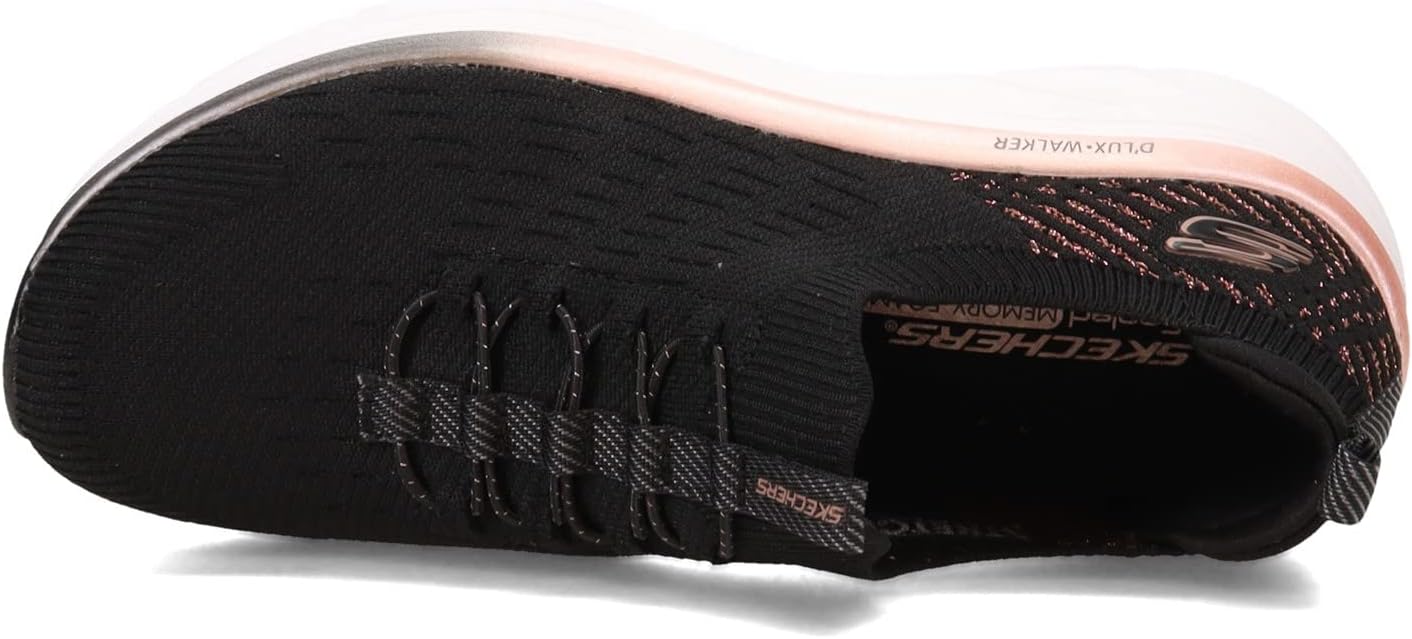 Skechers Women's D'lux Walker Let It Glow Sneaker - Image 8