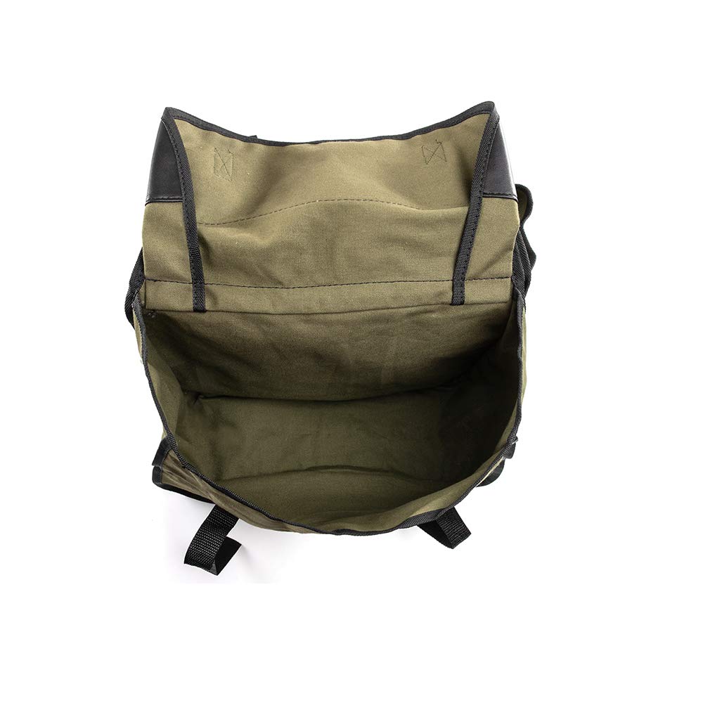 Borse laterali impermeabili borsa porta attrezzi per viaggio moto Cavaliere da turismo (verde)