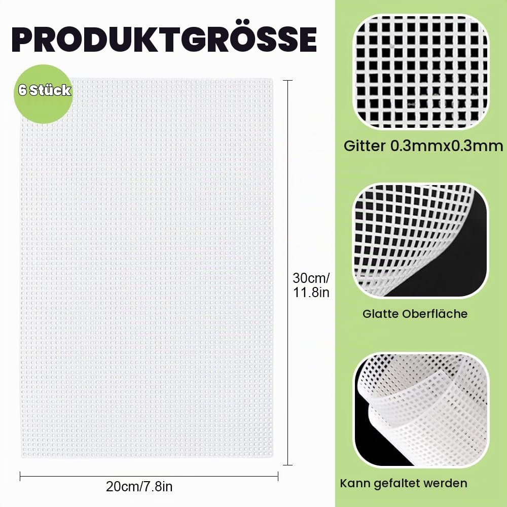 Plastikgitter Aquarium Trennwand – 2 Stück, 26,5x34,5 Cm, 7 Gitter/Zoll, Zuschneidbar, Für Bastelprojekte & Aquarienteiler Plastikgitter 26x34cm