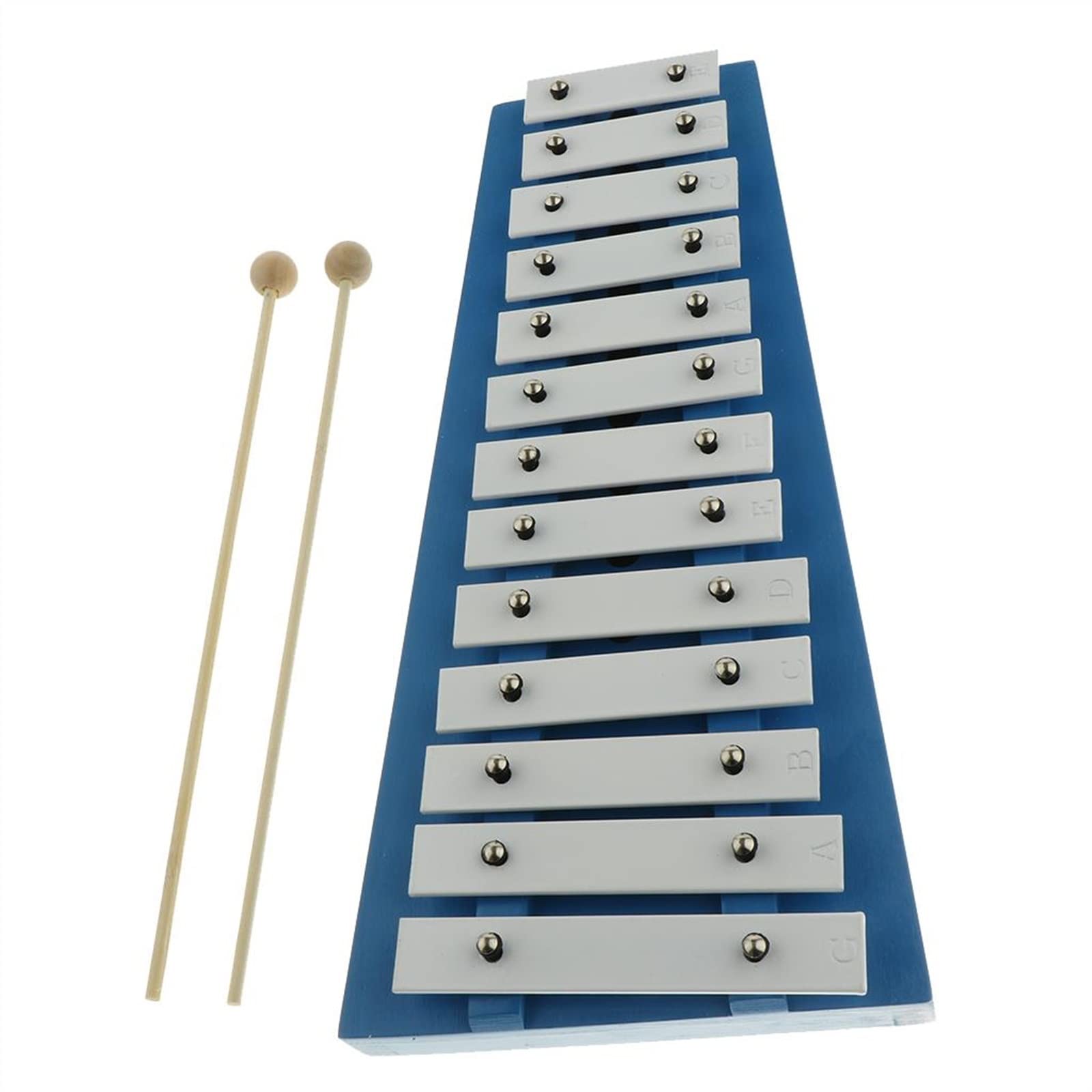 Percussão Musical Xilofono Piastra In Alluminio Piano 15 Note Xilofono Pianoforte A Percussione + 2 Martelli A Percussione Xilofoni