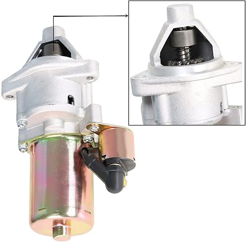 Miniatura 2 de LABLT Reemplazo del motor de arranque de motocicleta para Harbor Freight Predator 13HP 420cc 60340 60349 69736