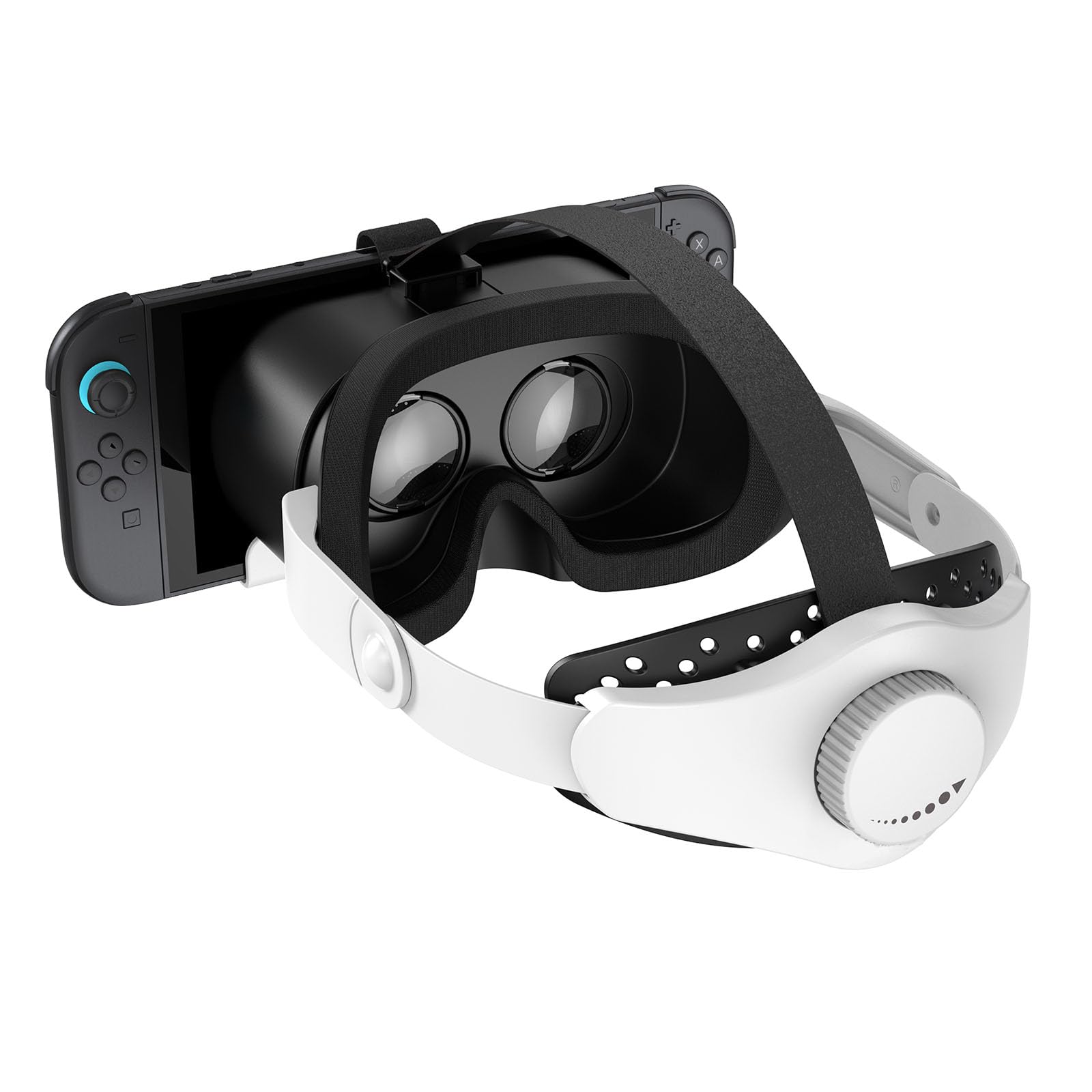 Cuffie VR per Nintendo Switch 2 (2025) Occhiali VR per Realtà Virtuale Aggiornati Occhiali 3D con Lenti HD Regolabili per Distanza Pupillare e Oggetto e Comodo Cinturino per la Testa Edizione