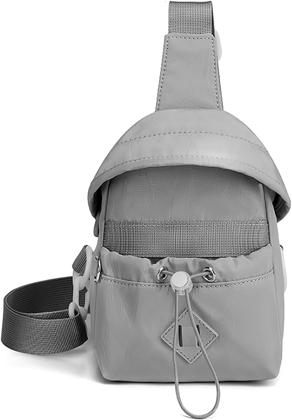 Storite Mini Nylon Lightweight Crossbody Sling Bag For Women, Portable Shoulder Bag With Adjustable Strap For Commuting Travel Outdoor Activities Cycling- (13 X 9 X 20 Cm),Grey (B0D92HXNH4) Amazon Price History, Amazon Price Tracker