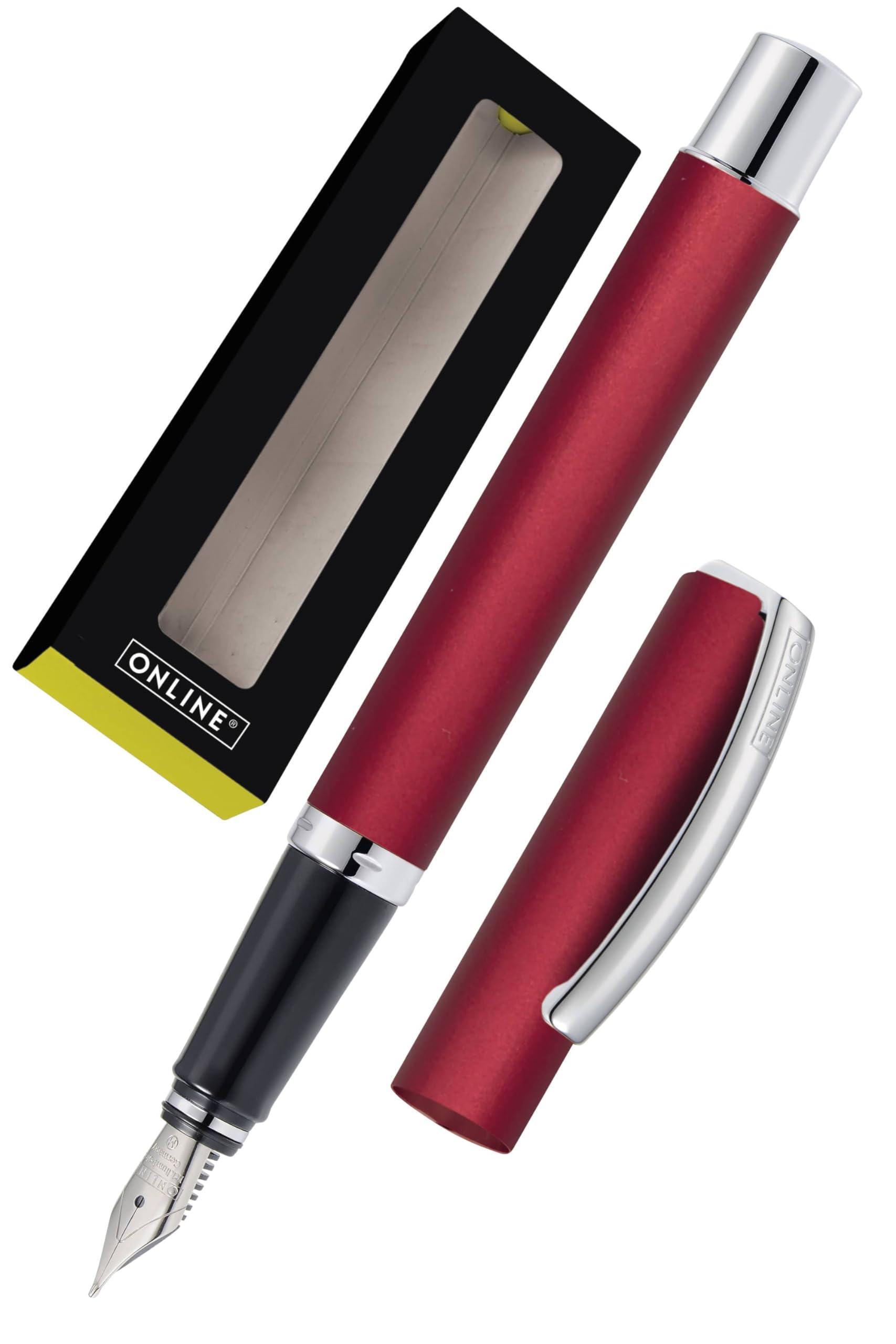 Online Fountain Pen Vision Red, Wild Berry