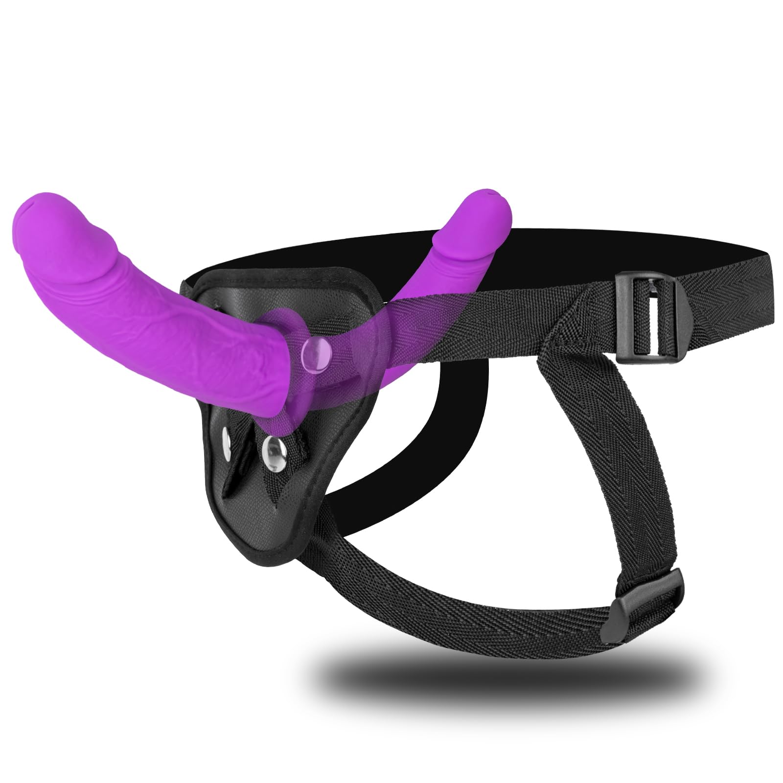 Strap On Dildo Womens Sex Toys - Double Ended Dildo Silicone Fantasy Long Dildos Hands Free Masturbators, Strap On Harness Big Anal Dildos Female Sex Toys Adult Toys for Women