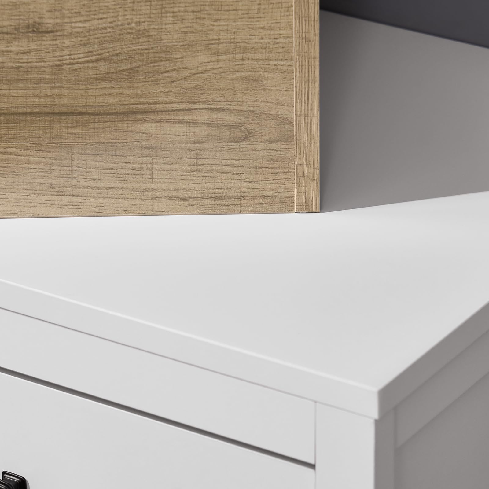Wäscheschrank mit Korb, 90 cm hoch, Badezimmer-Aufbewahrungsbox, platzsparender Organizer, B 40 x T 35 cm, modernes Design für den Heimgebrauch