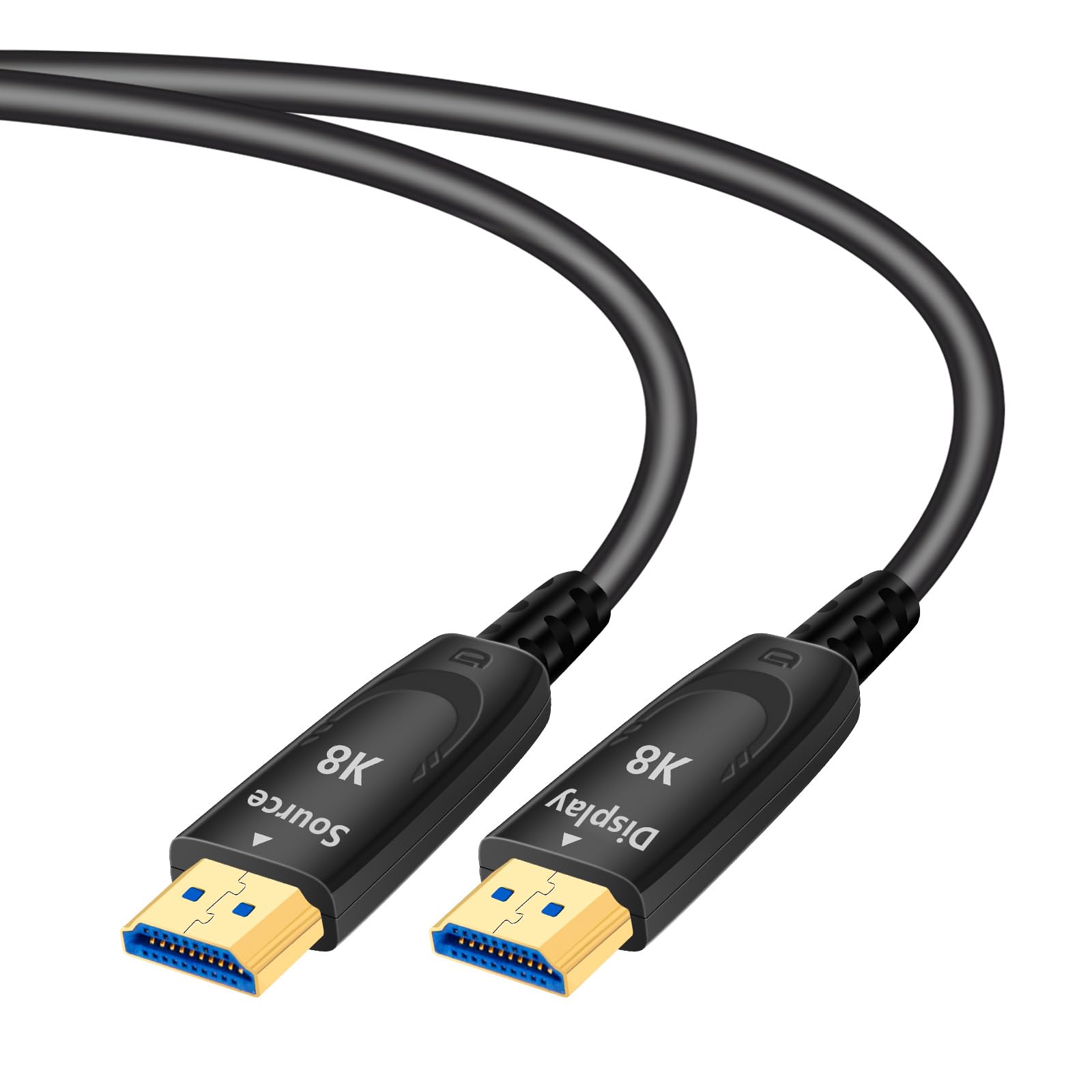 Amazon | DTECH 8K 光ファイバー HDMI ケーブル 15M 8K@60HZ 4K@120Hz