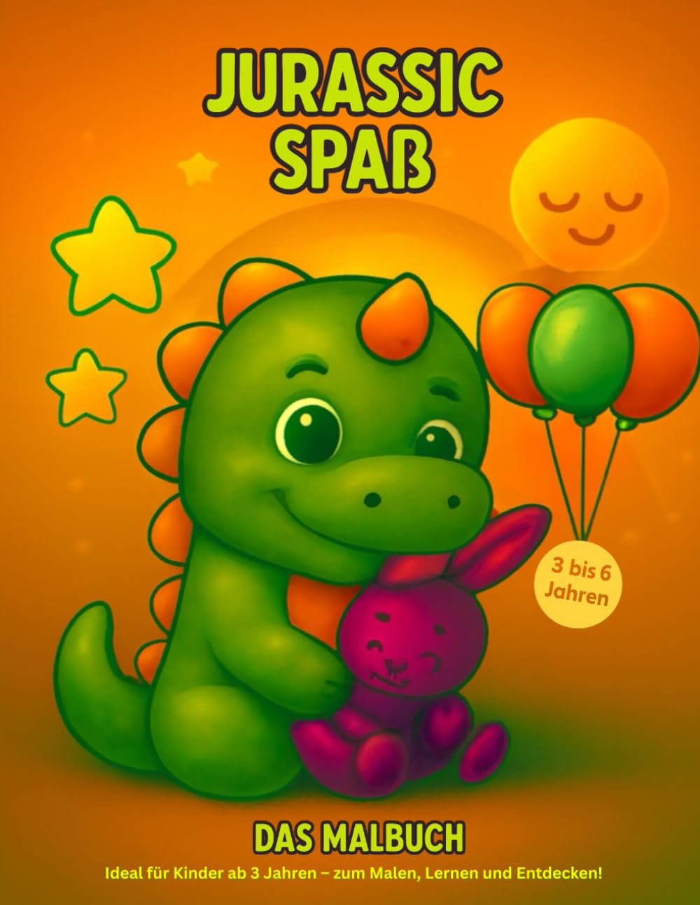 Jurassic Spaß: Das Malbuch