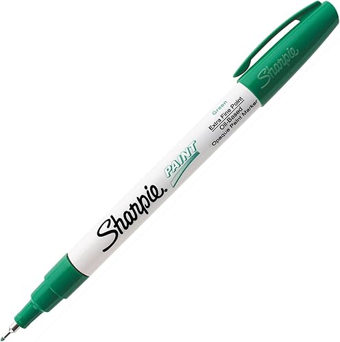Sharpie Pintura a base de aceite marcador de punta extra fina verde