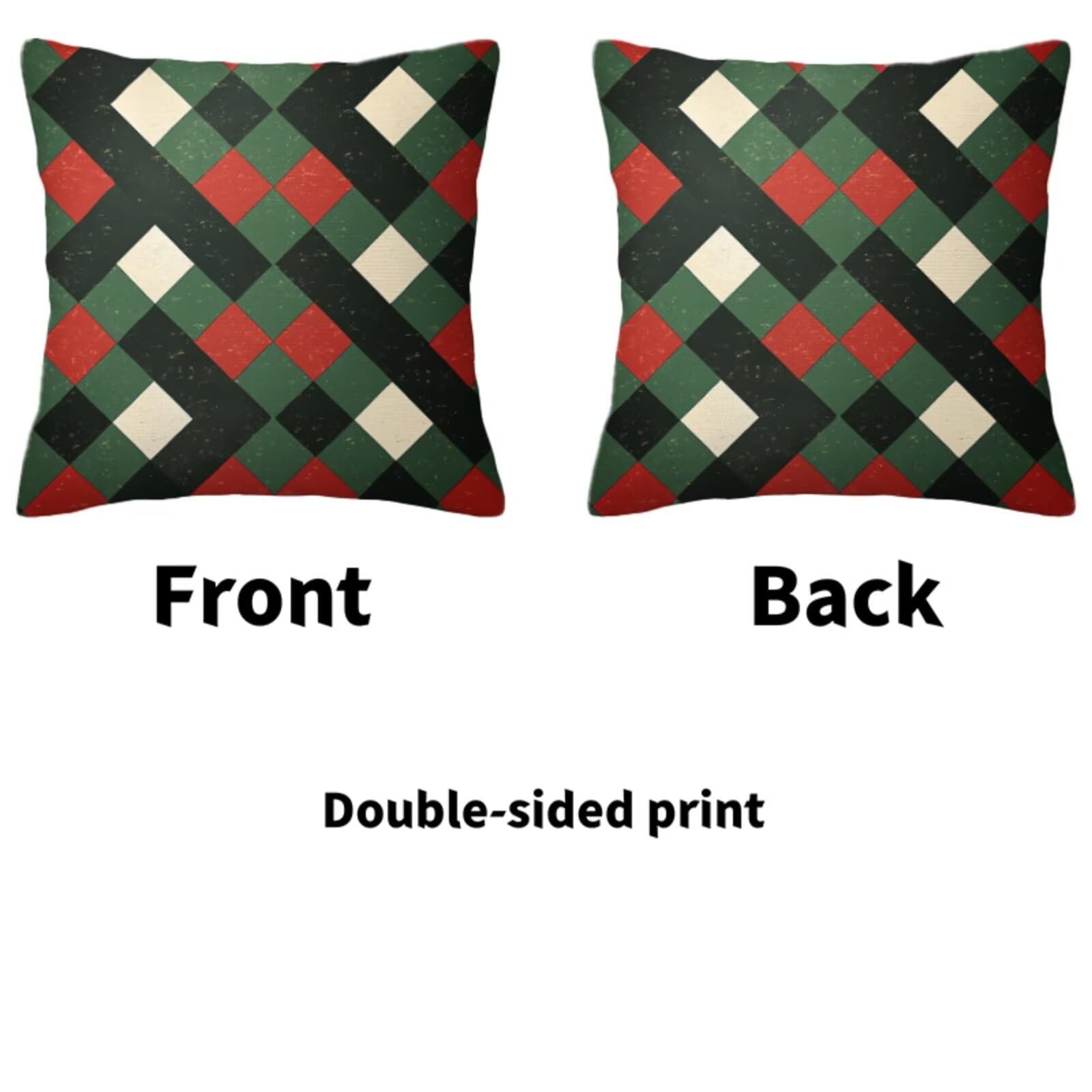 Q-43 Poszewka na poduszkę w stylu retro, 60 x 60 cm, w paski, 4 sztuki, przyjemne i łatwe w pielęgnacji, poszewki na poduszki na kanapę, z zamkiem błyskawicznym, dekoracyjne, prezenty dla kobiet Q-43