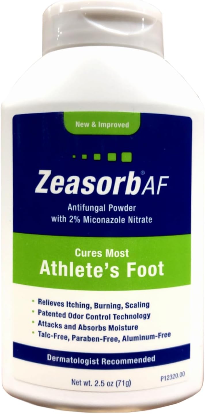 Zeasorb Antifungal Treatment Powder, Athletes Foot, 2.5oz