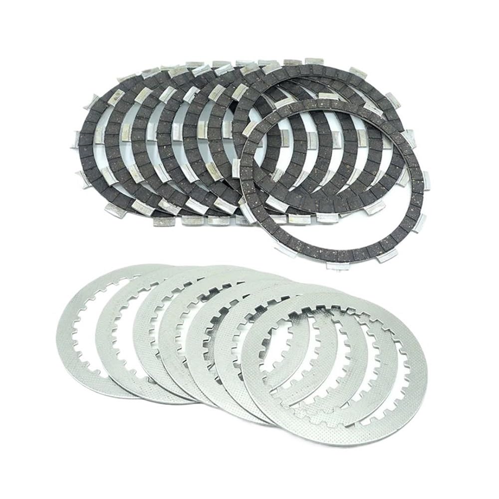 Kit disques d'embrayage acier et friction pour Suzuki GSX 600 F et GSX 750 de 1998 à 2006