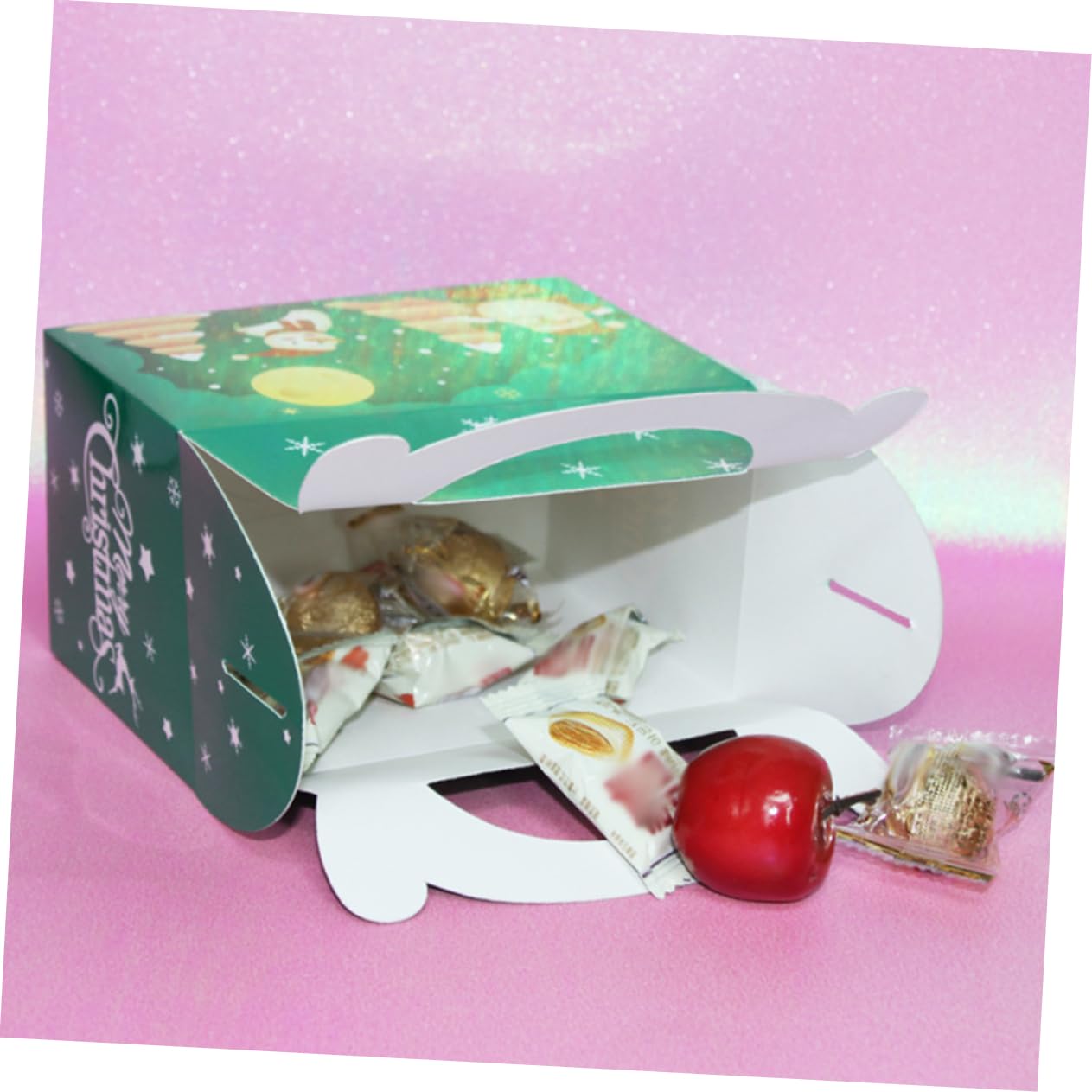 Cabilock 3 Juegos Cajas Navideñas Cajas Para Ropa Para Galletas Navideñas Para Camisas Para Para Dulces os Contenedores Para Dulces Uds * 3