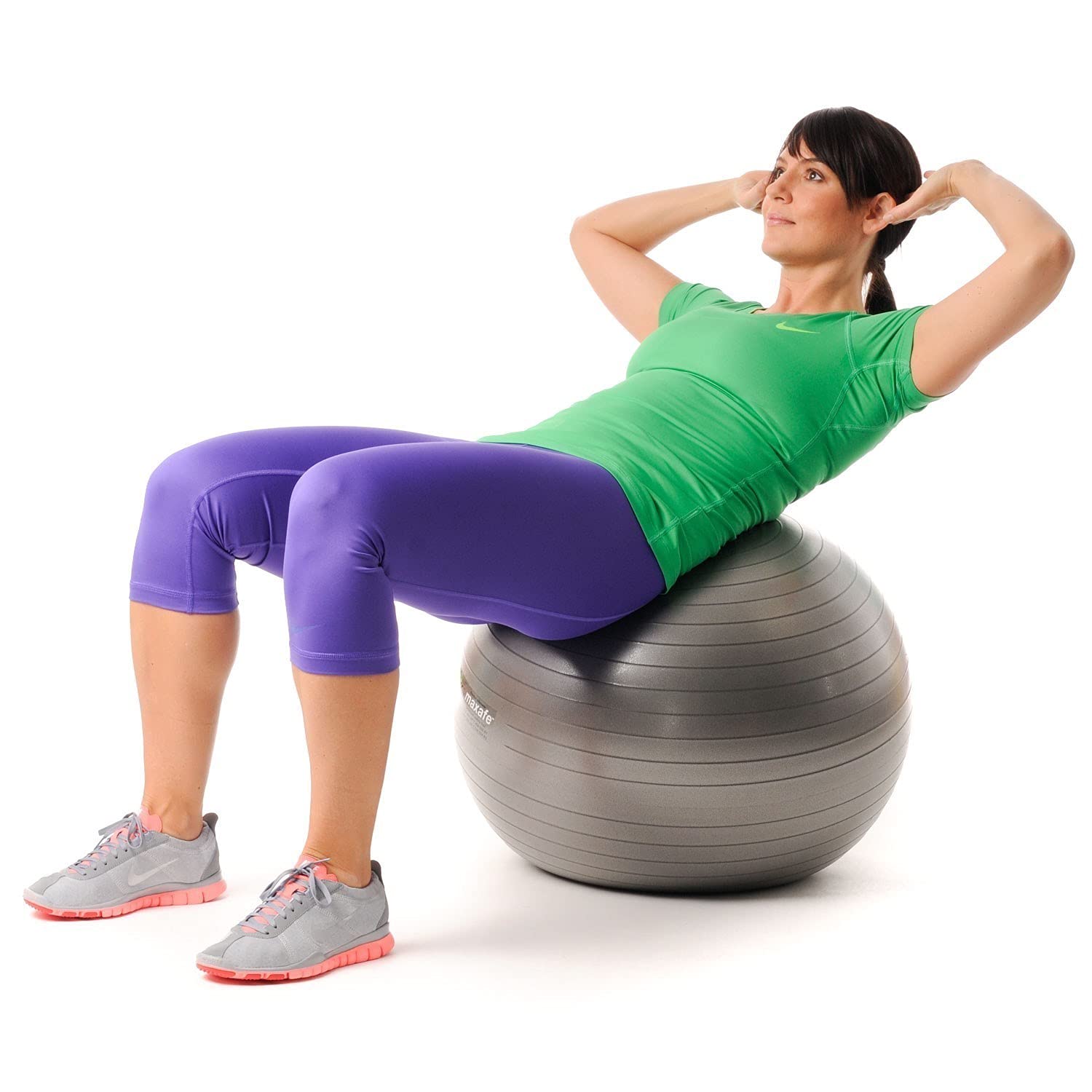Pezzi ball MAXAFE 75 cm z miską na piłkę jasnoniebieska