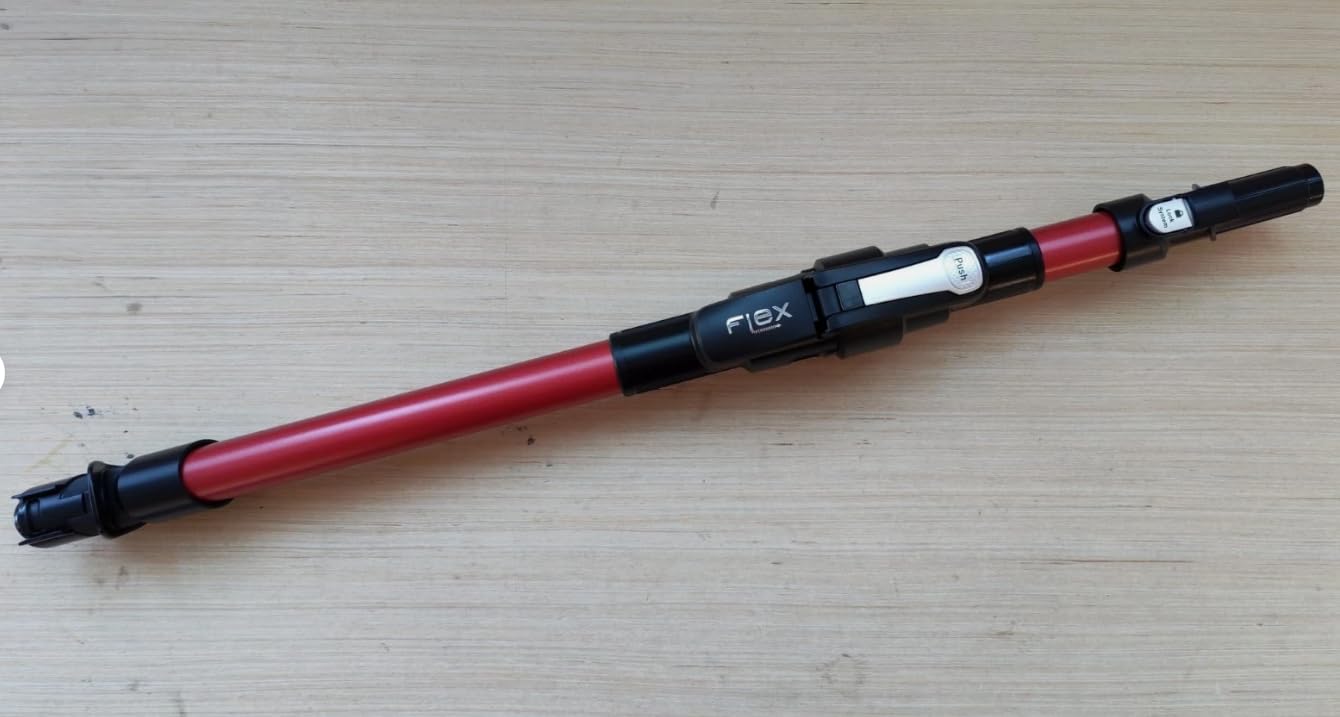SS-7222083239 Tubo flessibile rosso compatibile con Rowenta scopa X-FORCE FLEX 9.60 RH2079WO