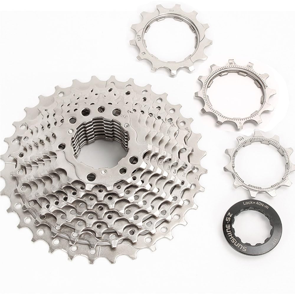 11 Cassette de 11 velocidades 11-32T Adecuado para Bicicleta de Carretera Bicicleta de 11 velocidades Rueda Libre de Cassette para Bicicleta de Carretera Shimano HG SRAM