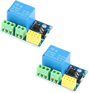 2Pcs WiFi Relay ESP8266 ESP01 ESP01S Socket WiFi Relay Module Smart Socket for Arduino New Version Home Remote Control Switch