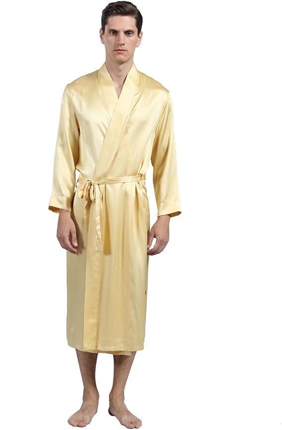 Amazon Lulusilk シルク バスローブ メンズ パジャマ 長袖 部屋着 寝間着 ルームウェア 19匁 パジャマ ルームウェア 通販 Amazon Lulusilk シルク バスローブ メンズ パジャマ 長袖 部屋着 寝間着 ルームウェア 19匁 パジャマ ルームウェア 通販